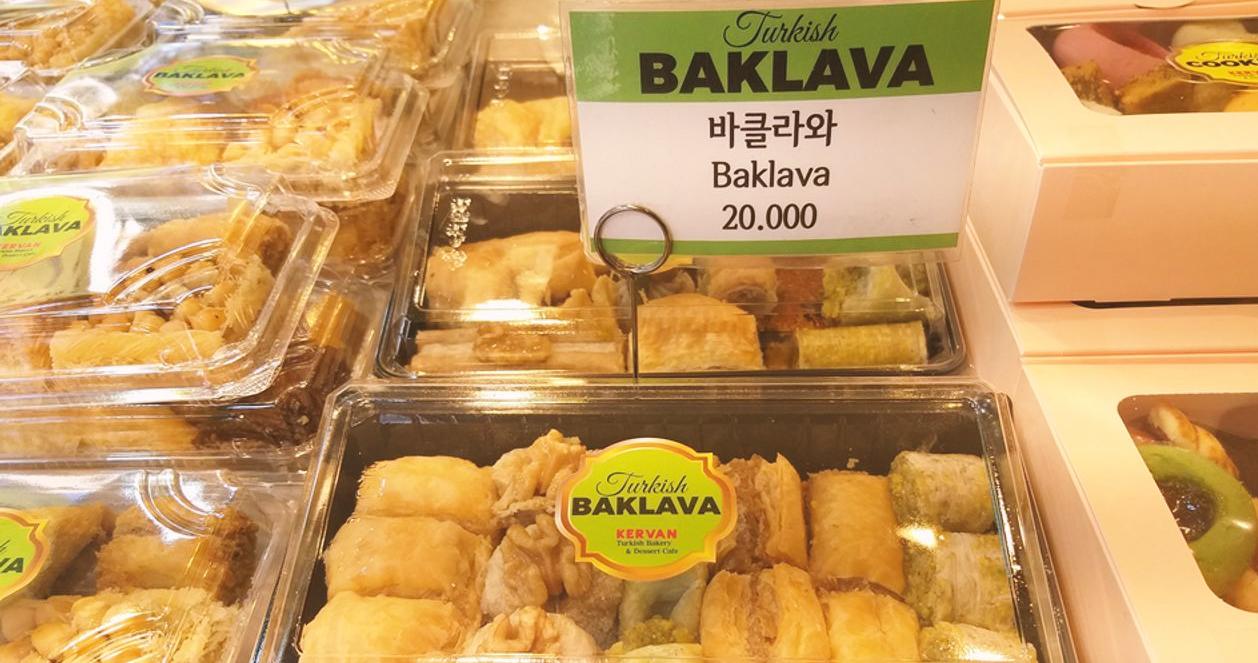 Kervan Bakery | Thánh địa đồ tráng miệng và trà truyền thống Thổ Nhĩ Kỳ tại Itaewon