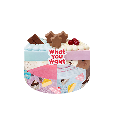 ランダムデザインのサーティワンケーキ、特別な日のサプライズに最適