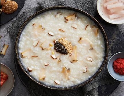 韓国のアワビ粥、贅沢で栄養たっぷりの朝食