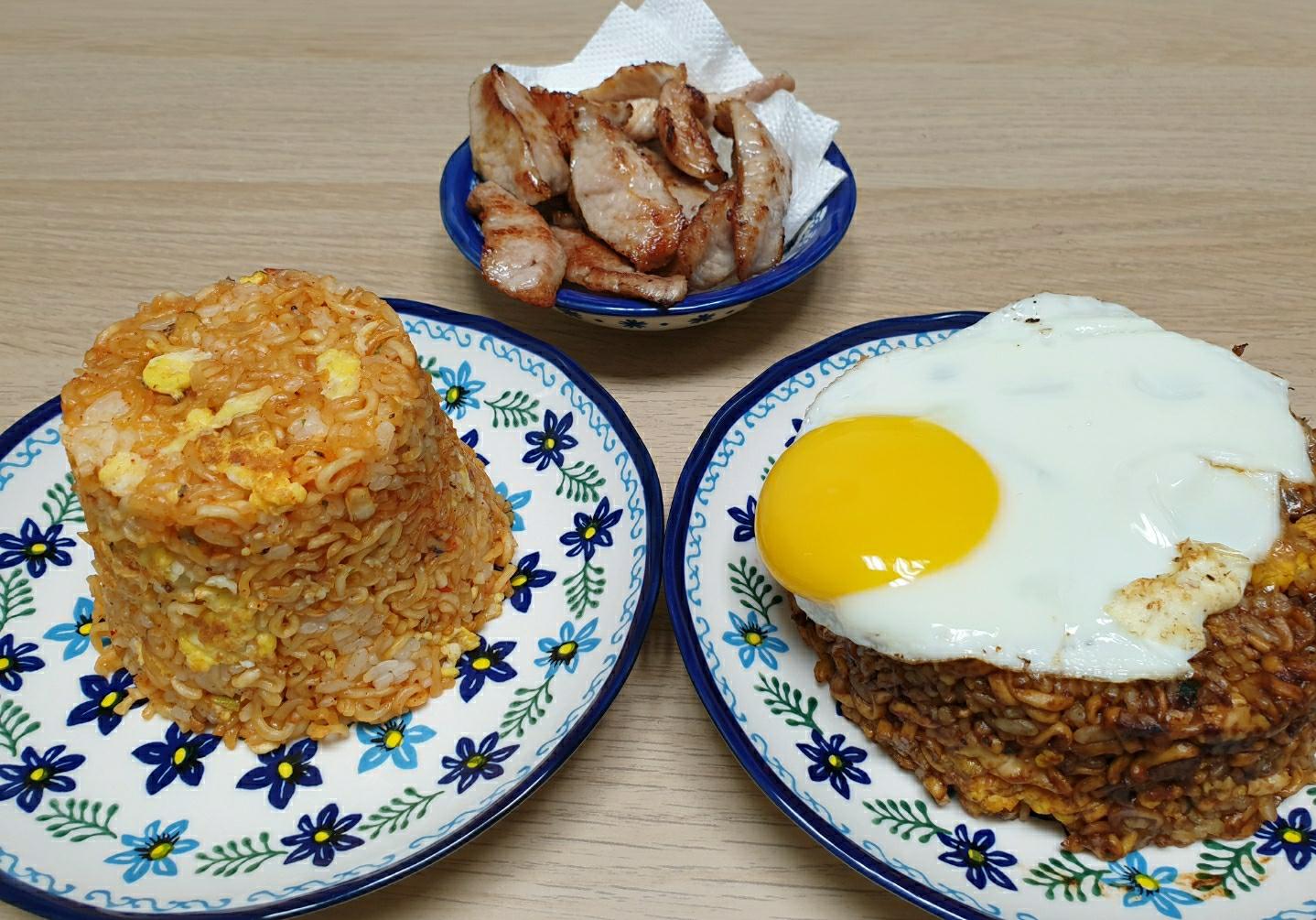 Instant Ramen Fried Rice Recipe How to make the perfect Shin ramen fried rice and Capaguri fried rice at home