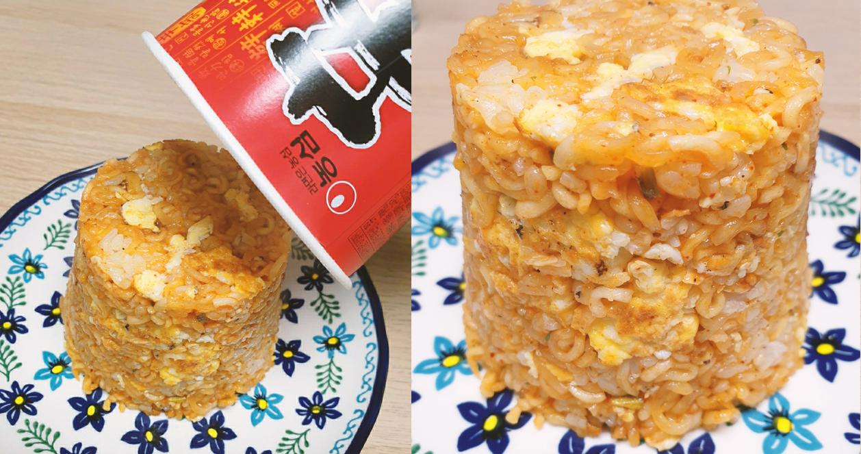 Công thức làm món cơm rang trộn mì đang hot tại Hàn Quốc