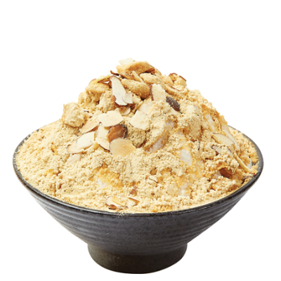 伝統的なきな粉餅ソルビン、風味豊かな韓国の甘いお菓子