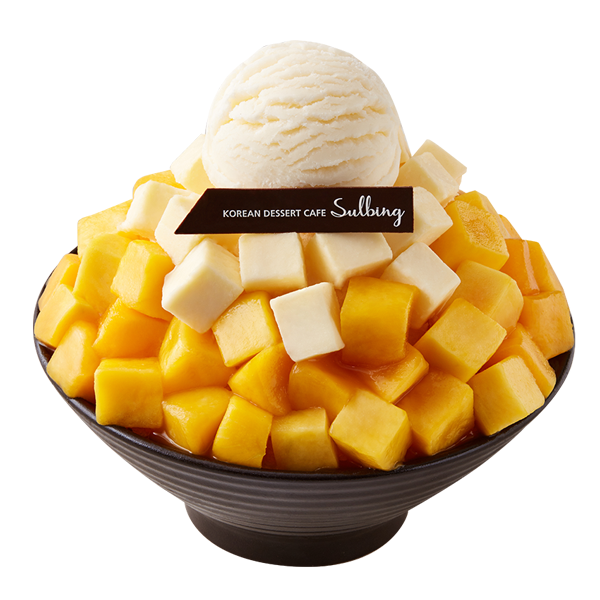 アップルマンゴーチーズソルビンがおいしいソルビンアイスクリームカフェ - 韓国の夏のデザート