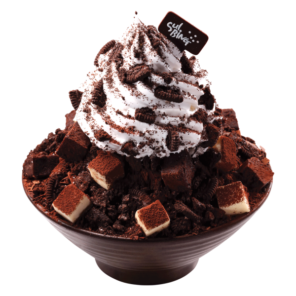 チョコブラウニーソルビンで絶品の美味しさを体験してください - 韓国で人気の甘いデザート