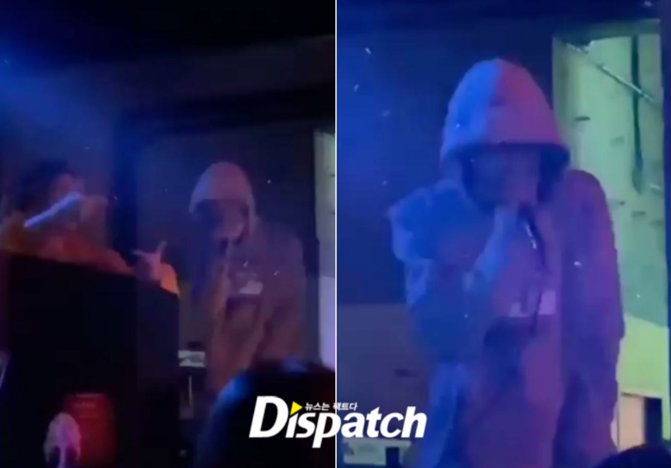 クラブ内でパフォーマンスをする勝者ソン・ミノ