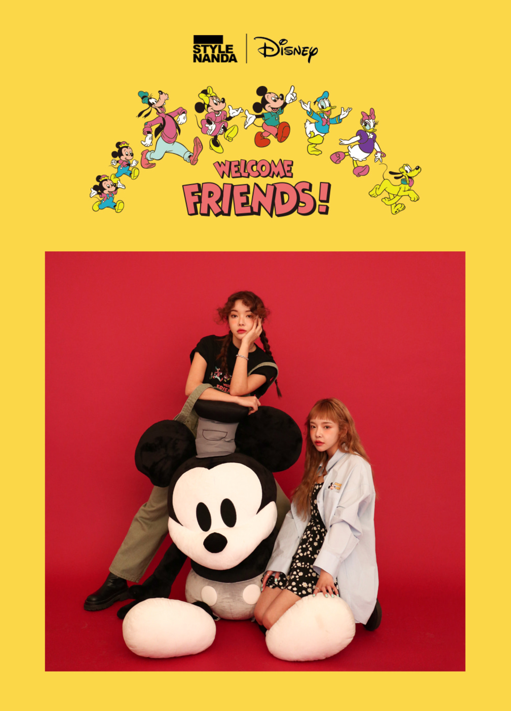 เริ่มต้นคอลเลคชั่นหน้าร้อนสุดฮอตด้วย Style Nanda x Disney ที่แฝงทั้งความคิ้วท์, ชิคและอินเทรนด์สมเป็นแบรนด์ขวัญใจสาวเกาหลี