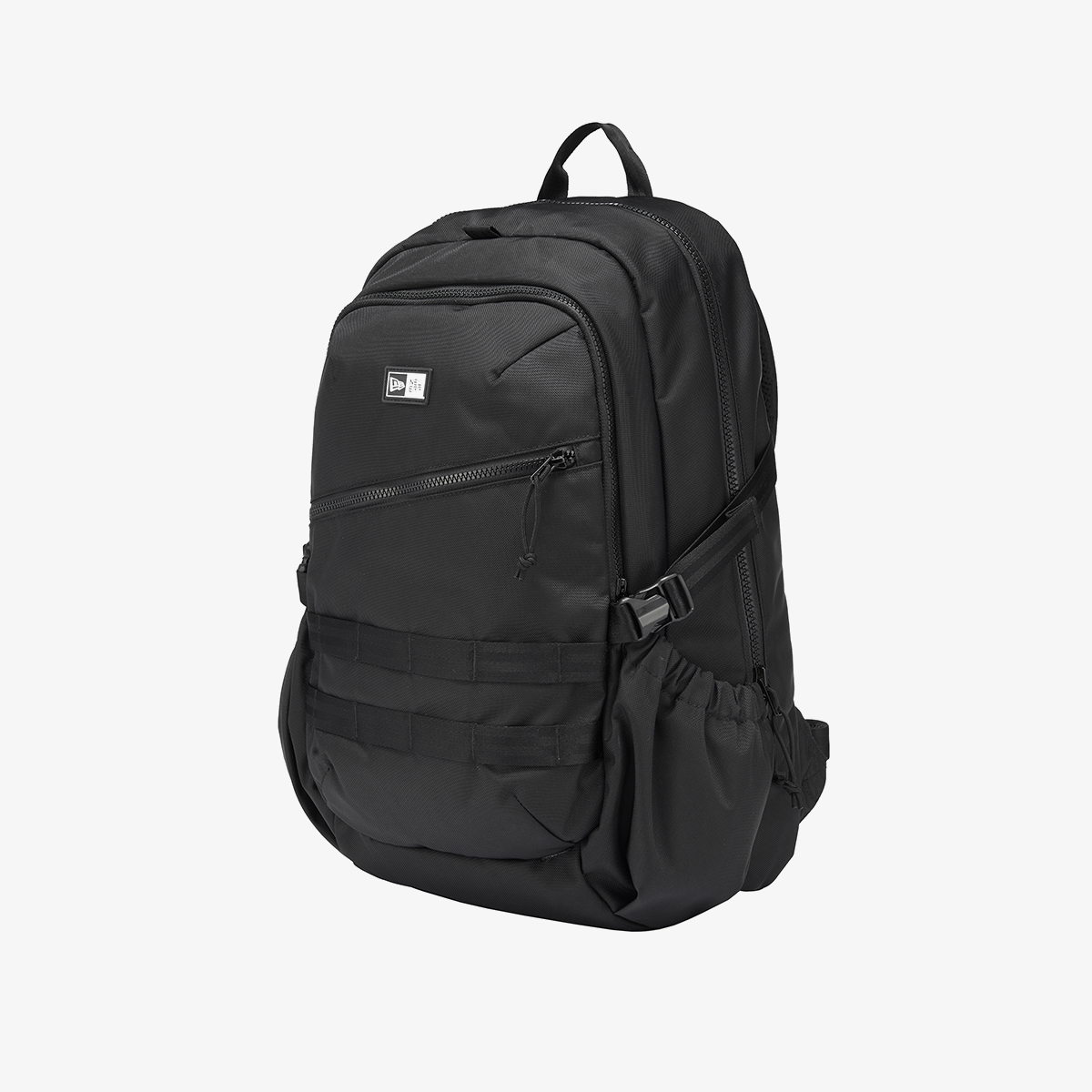 New Era黑色多功能揹包，適合運動户外使用