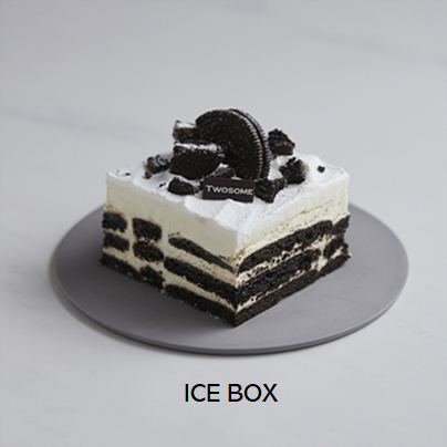 オレオケーキセット - アイスまたはホットコーヒーとのセット