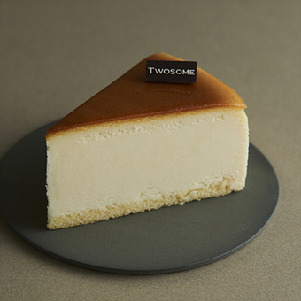 デリバリー用ニューヨークチーズケーキ - コーヒーとセット