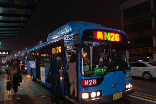 Thông tin cơ bản xe buýt ban đêm Seoul 
