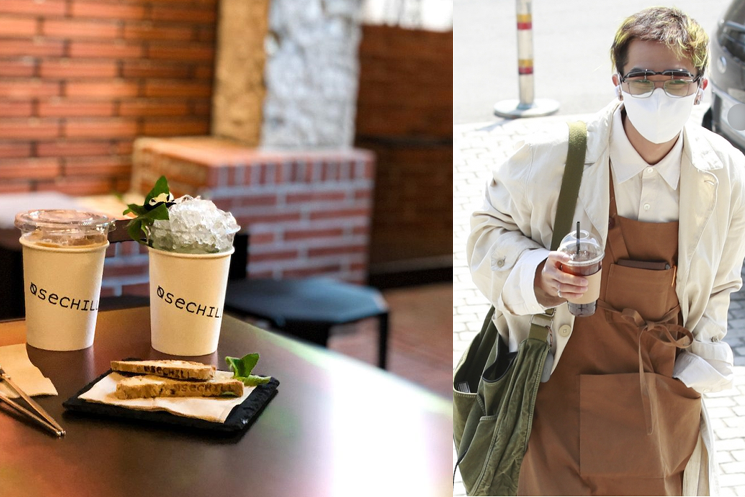 OSECHILL咖啡廳，現代建築風格