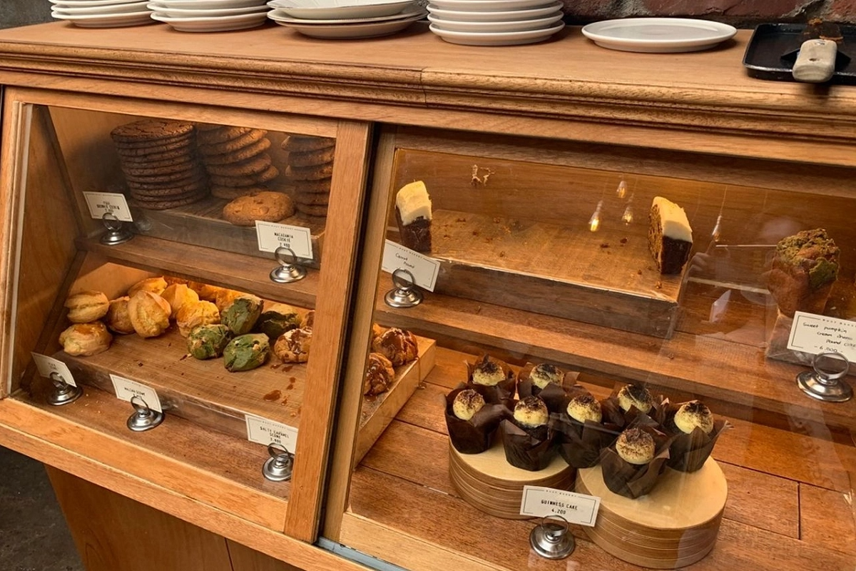 文来、ムルレ、韓国カフェ、おしゃれカフェ、レトロカフェ、ベーカリーカフェ、RUST BAKERY、パン屋さん、カフェ巡り、ソウルカフェ