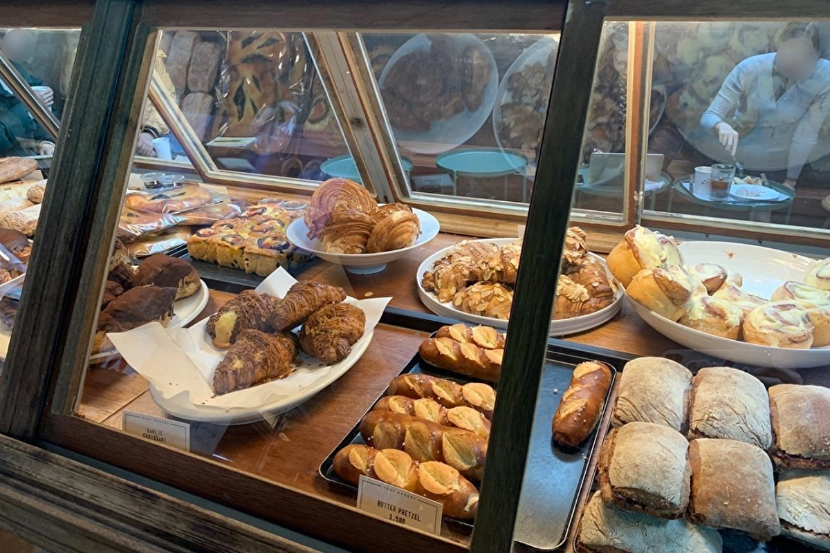 文来、ムルレ、韓国カフェ、おしゃれカフェ、レトロカフェ、ベーカリーカフェ、RUST BAKERY、パン屋さん、カフェ巡り、ソウルカフェ