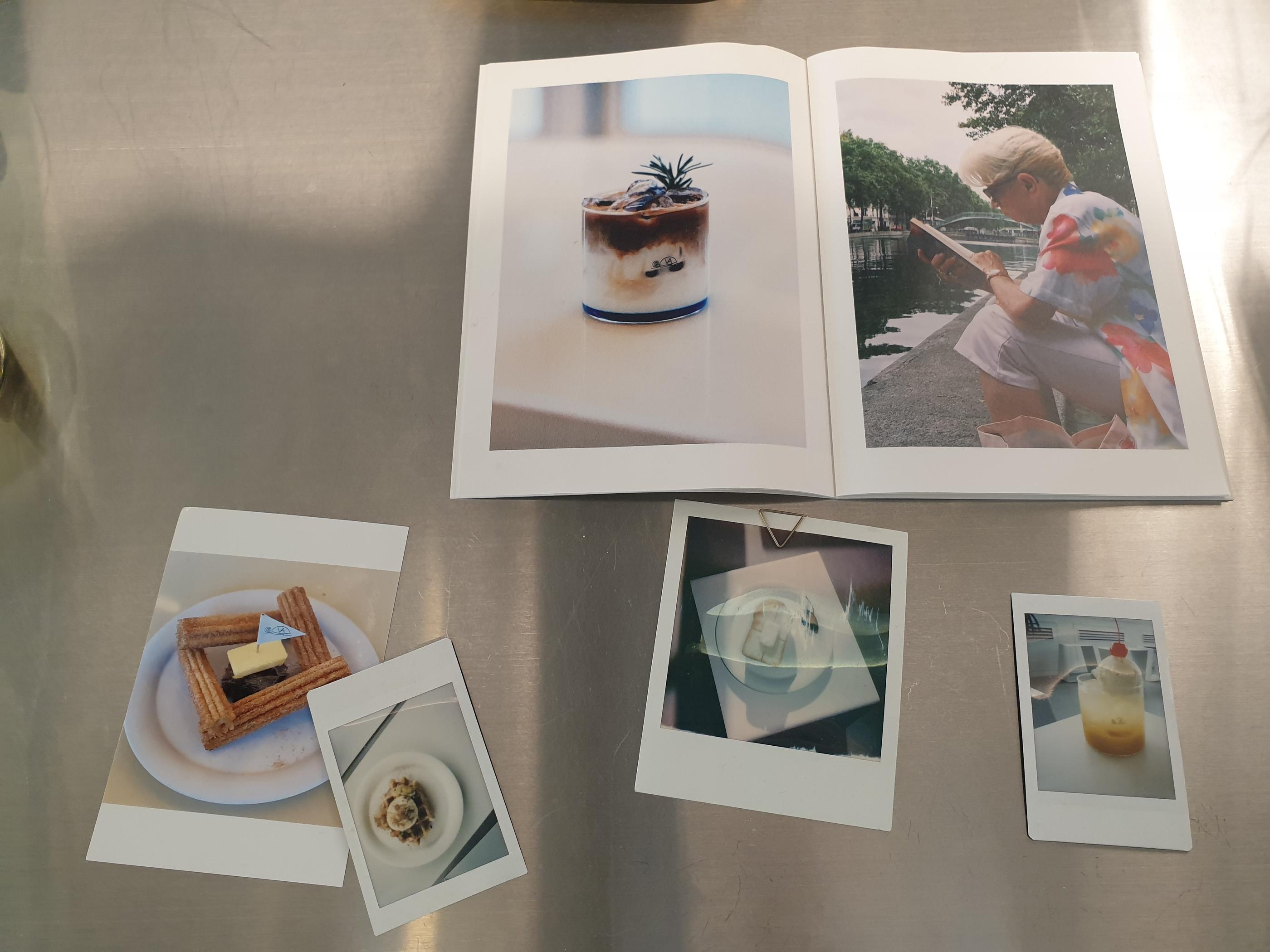 vacances | Euljiro 1-ga Cafe surrounded by tall office buildings with a resort-like atmosphere