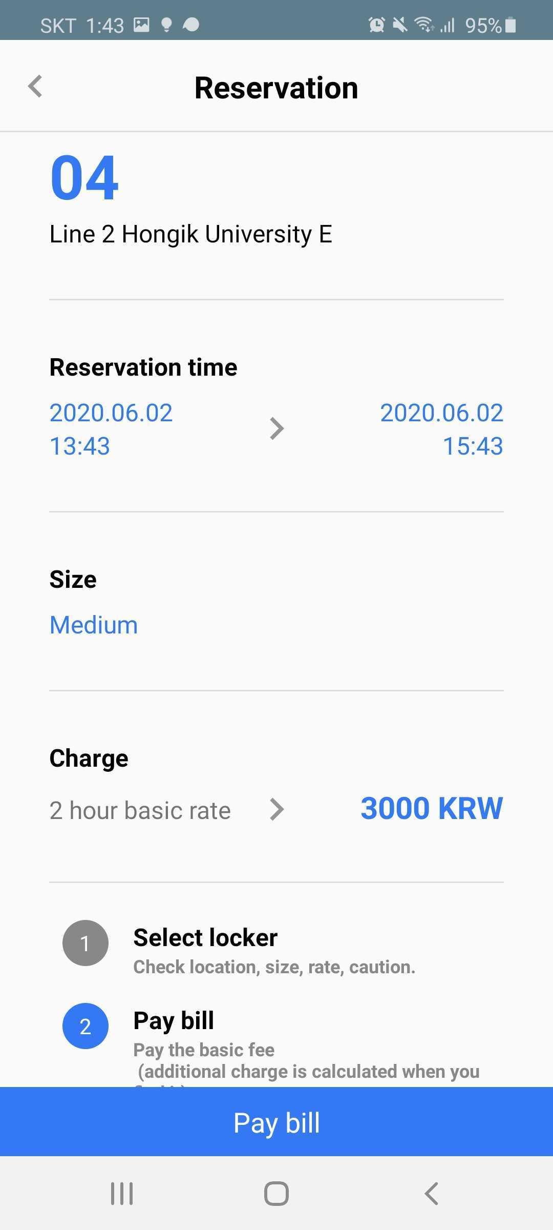 T Locker APP A great app to reserve a locker for your luggage in just a few steps
