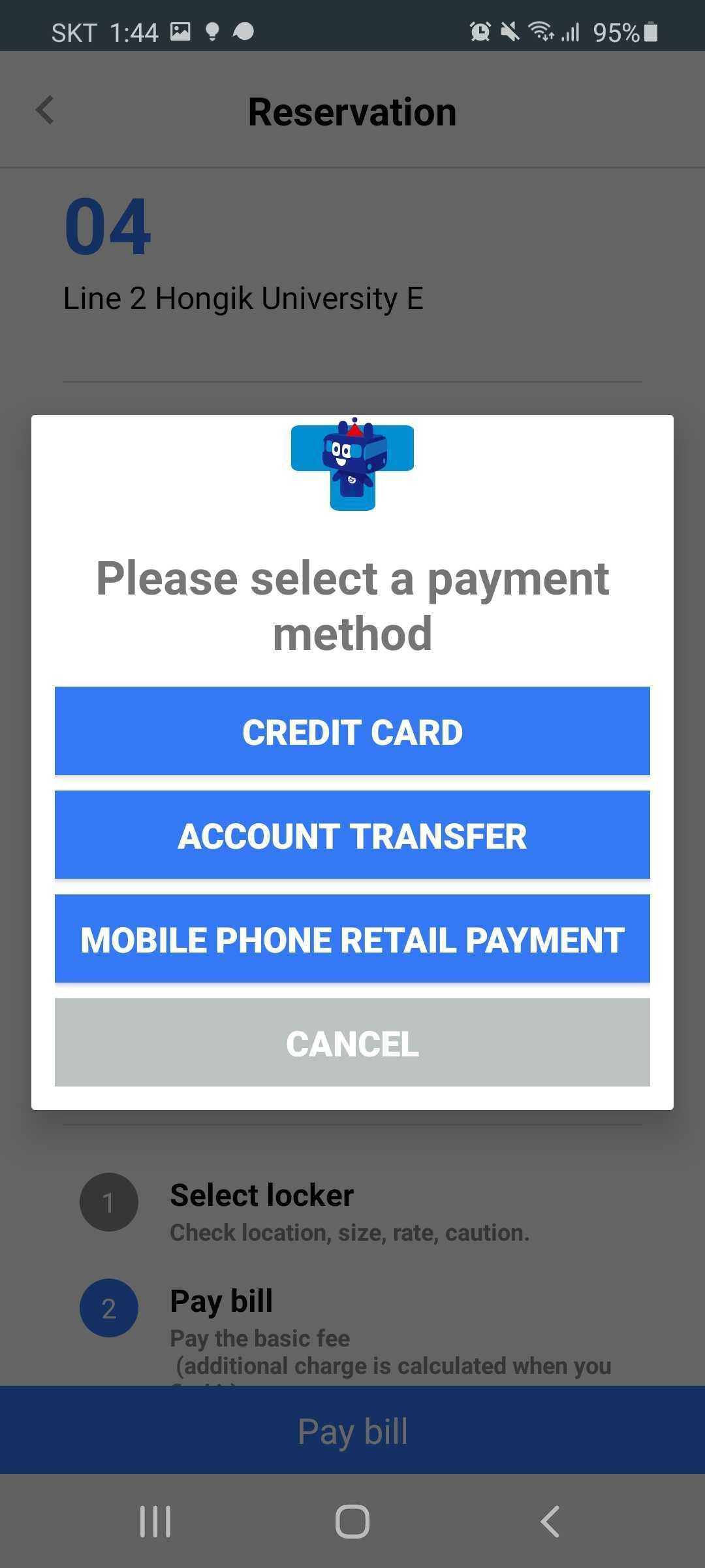 T Locker APP A great app to reserve a locker for your luggage in just a few steps