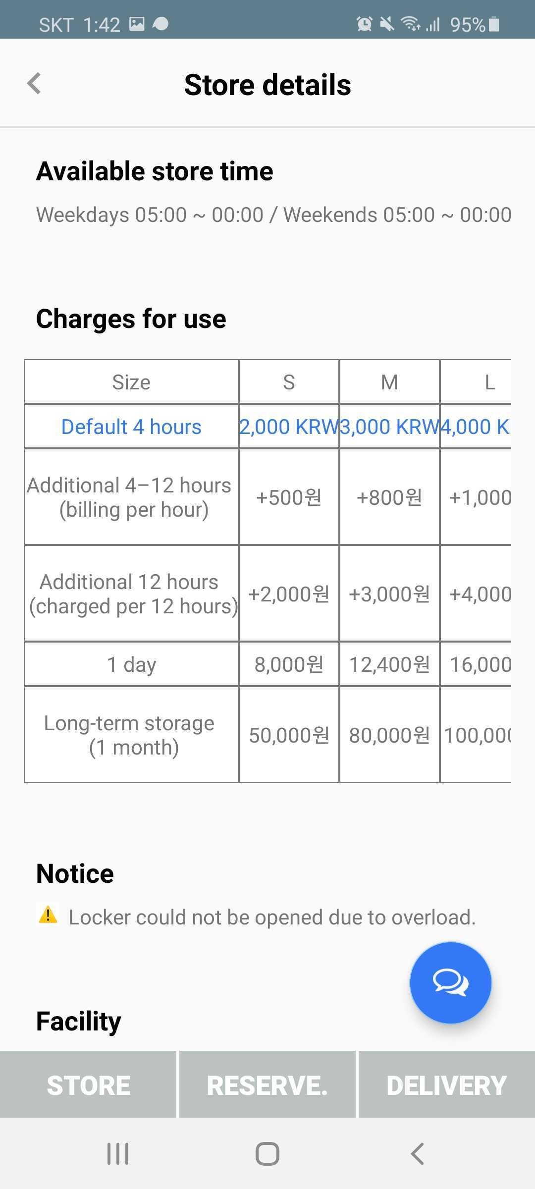 T Locker APP A great app to reserve a locker for your luggage in just a few steps