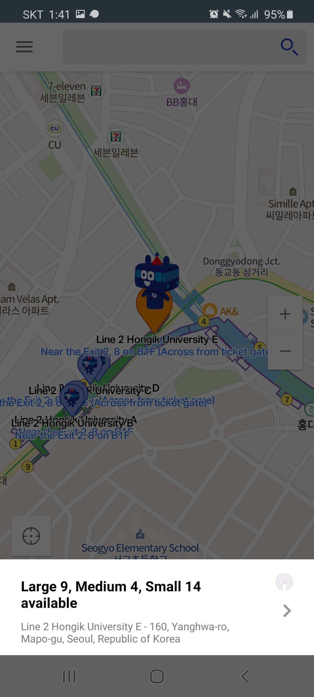 T Locker APP A great app to reserve a locker for your luggage in just a few steps