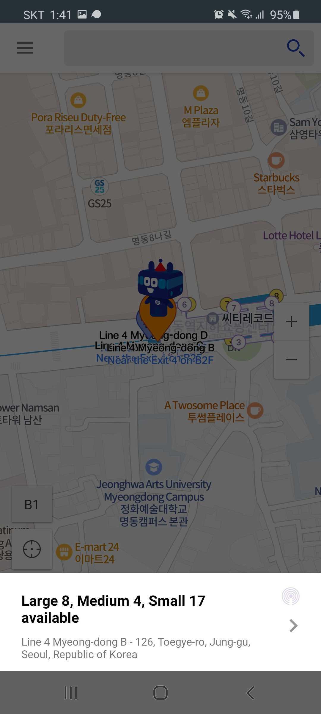 T Locker APP A great app to reserve a locker for your luggage in just a few steps