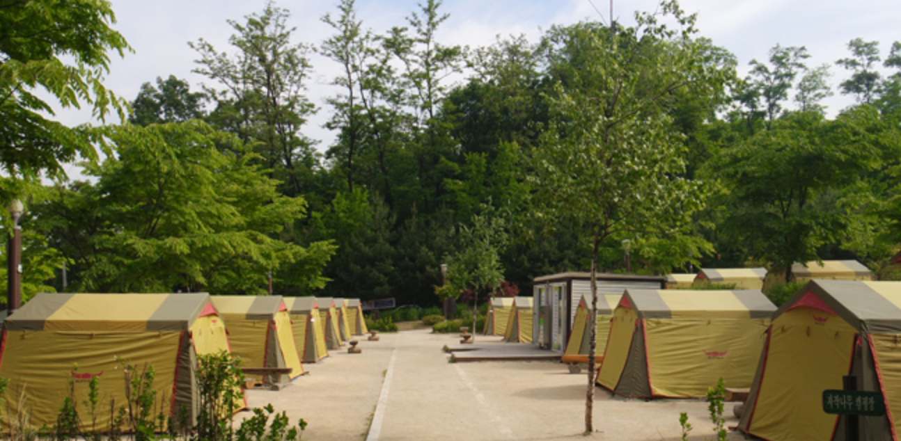 Camping Grounds in Seoul There is camping grounds in Seoul? Let