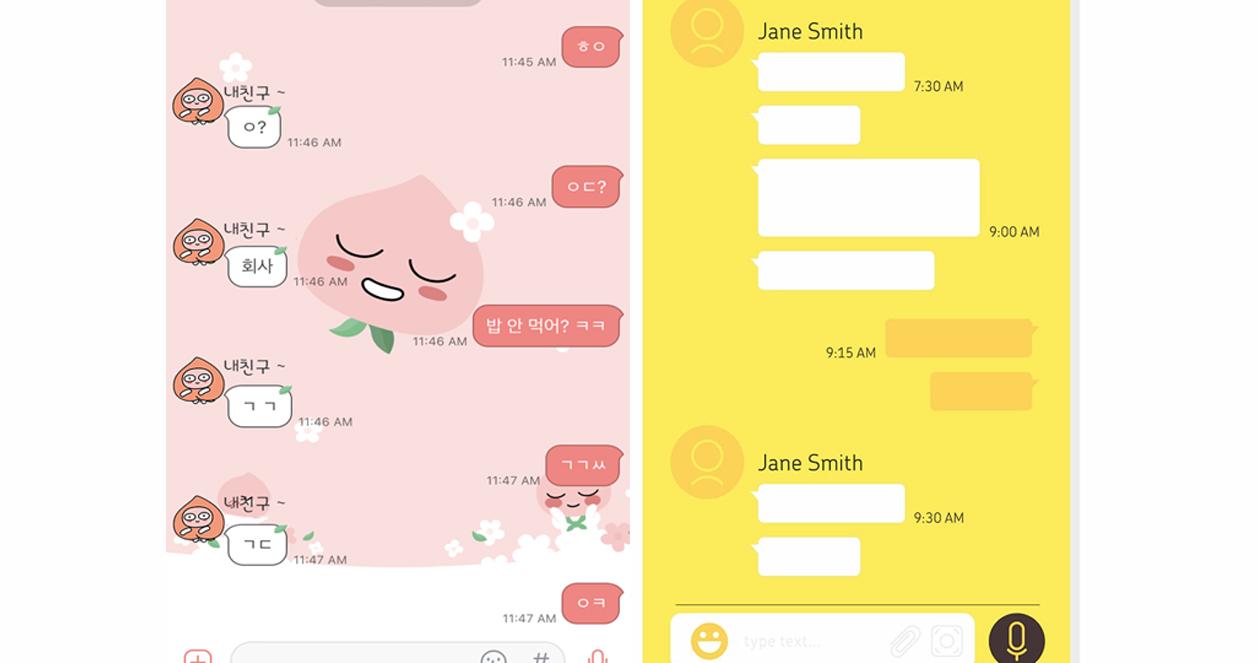 Ảnh minh họa các từ viết tắt trong trò chuyện tiếng Hàn, nổi bật các từ như '고고' (Đi thôi nào) và '기달' (Chờ chút).