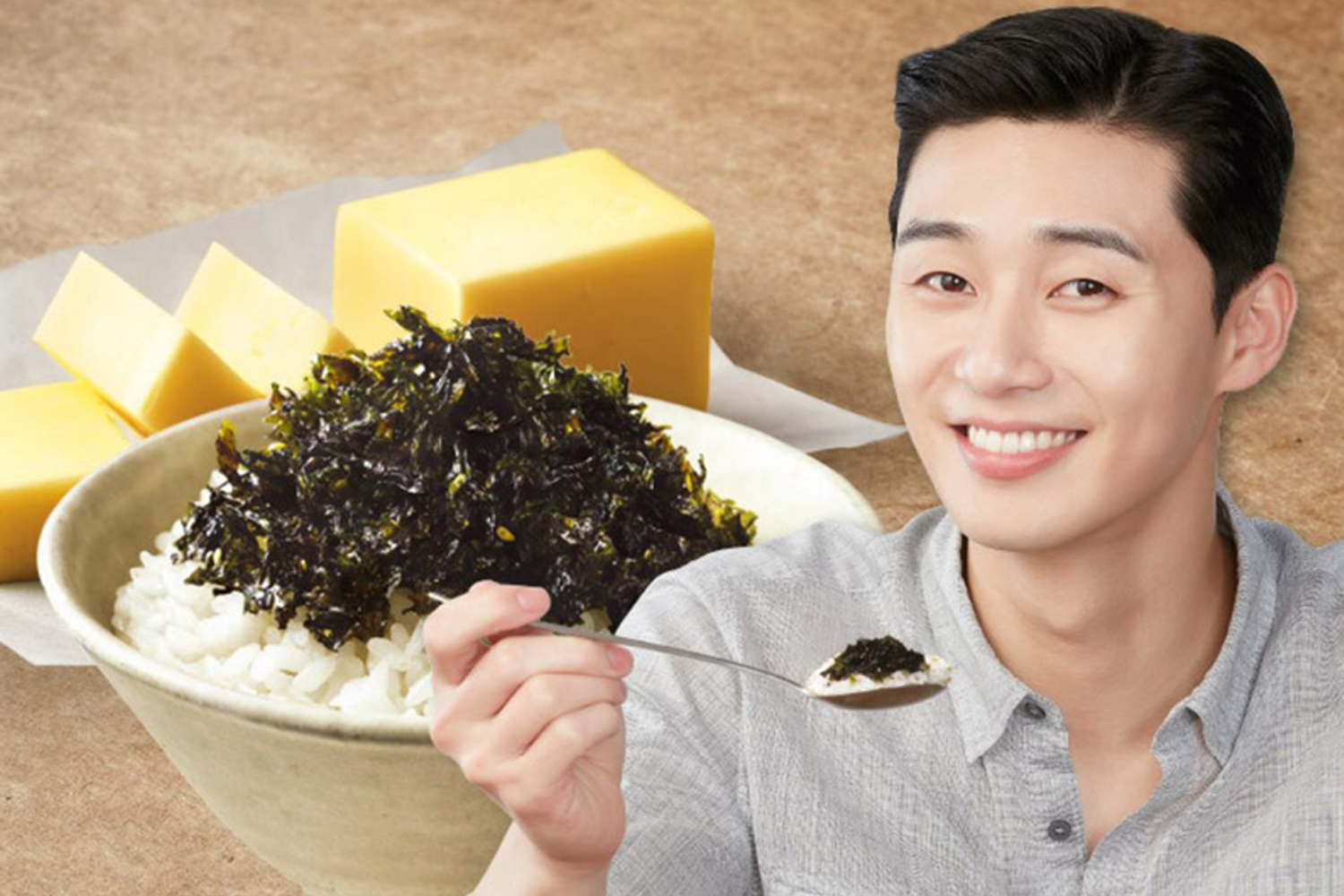 Rong biển vụn vị bơ nước tương từ Bibigo, một món ăn kèm truyền thống trên bàn ăn của người Hàn.