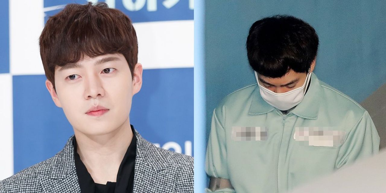 被捕的酒駕者形象,強調韓國酒駕者面臨的法律後果,展示其被拘留的狀態。