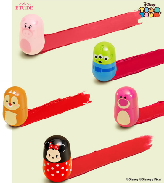 Etude House同Tsum Tsum聯名！每款都超可愛，Tsum迷必收一套！
