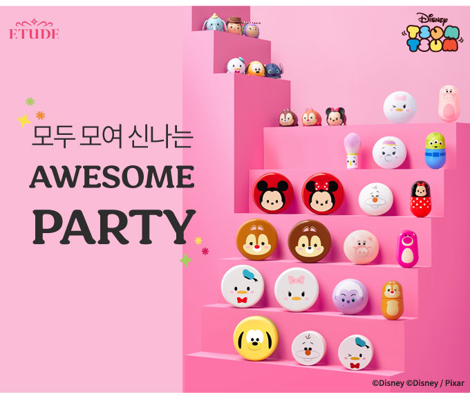 Etude House同Tsum Tsum聯名！每款都超可愛，Tsum迷必收一套！