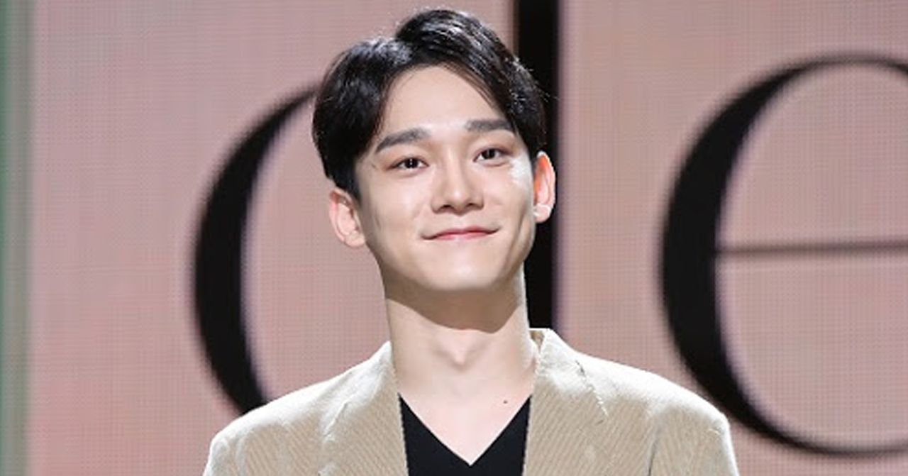 เฉิน สมาชิกวง EXO ในงานแถลงข่าว ประกาศข่าวสำคัญในชีวิต