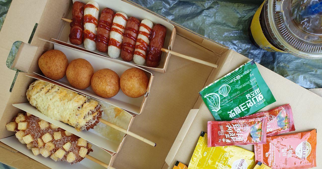 韓國「明朗熱狗」食記