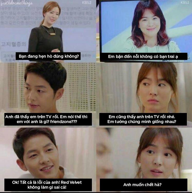 Cảnh hài hước trong phim Hàn Quốc khi bác sĩ Kang Mo Yeon công khai rằng cô không có người yêu để trả đũa trên truyền hình.