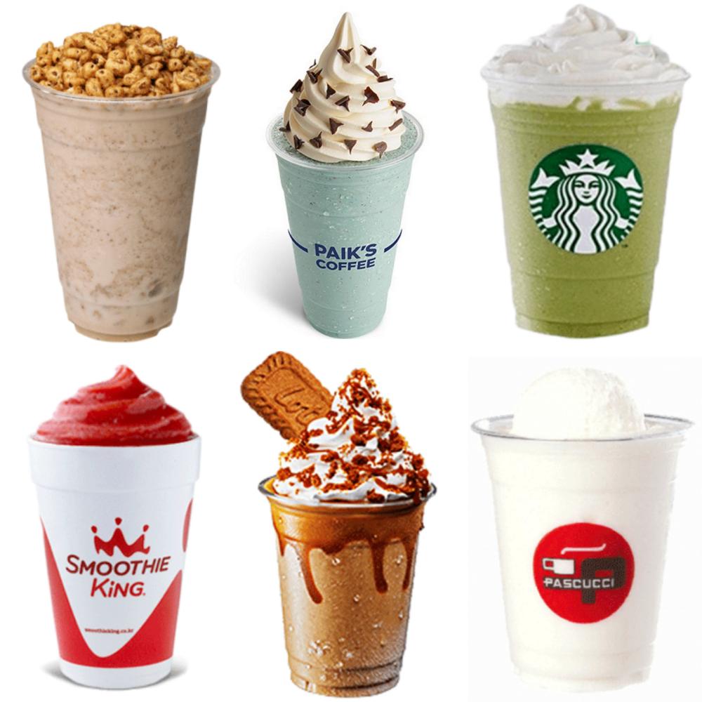 Best menus from cafe franchises in Korea!