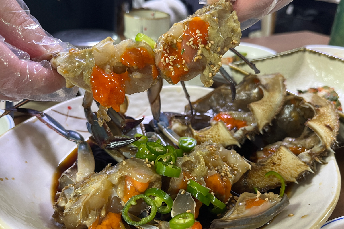 韓國美食 韓國必食 醬油蟹 醬油蟹餐廳 醬油蟹推薦 孔德 真味食堂 預約