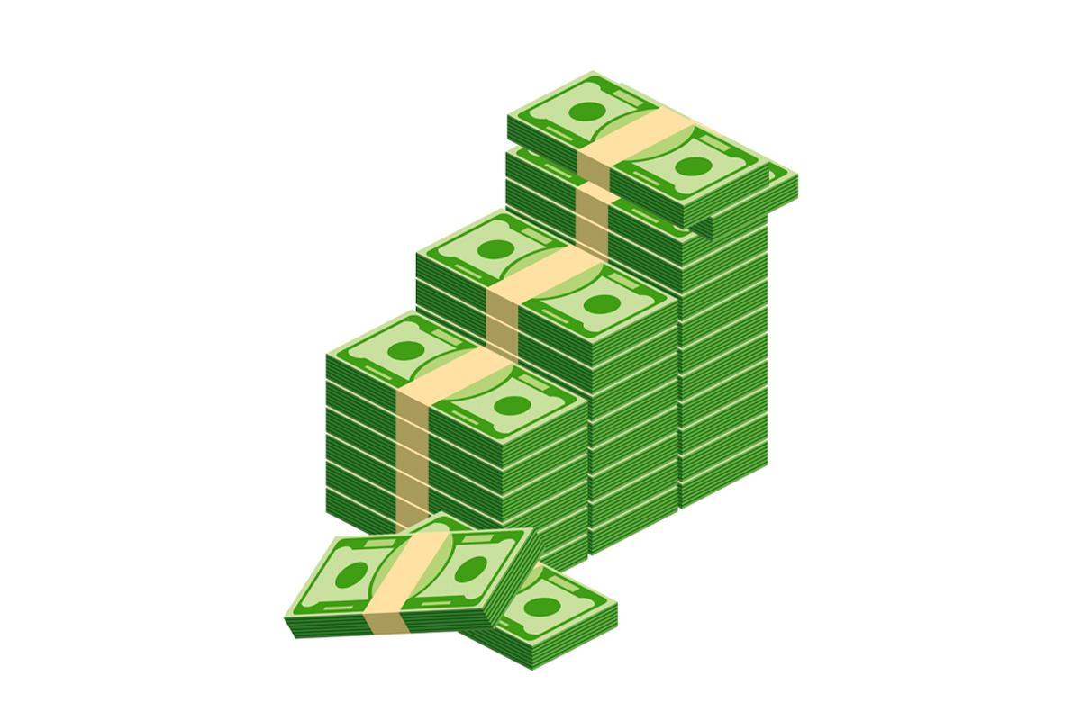 一堆現金代碼圖解釋在韓國購物用現金能獲得更便宜折扣的好處。