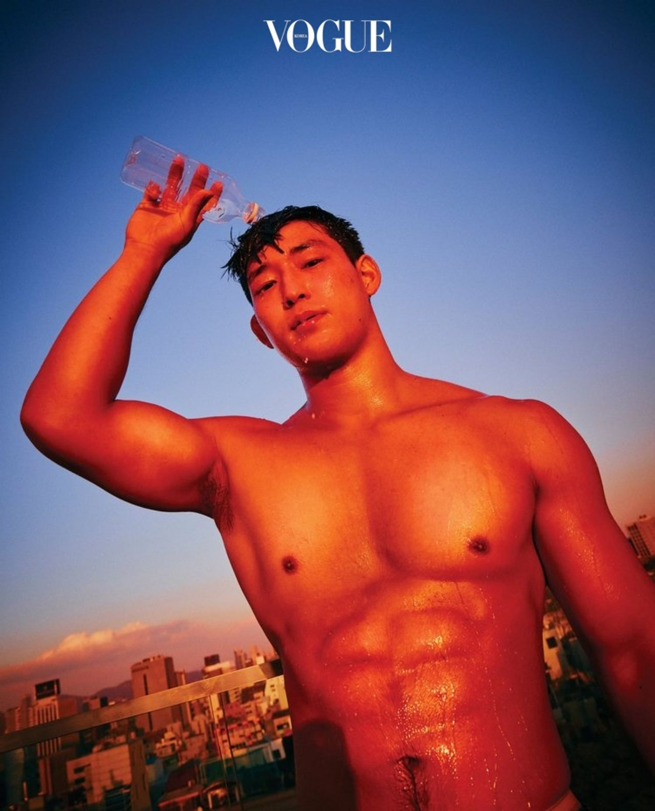 韓國VOGUE拍攝，摔角選手SON-HEE-CHAN。