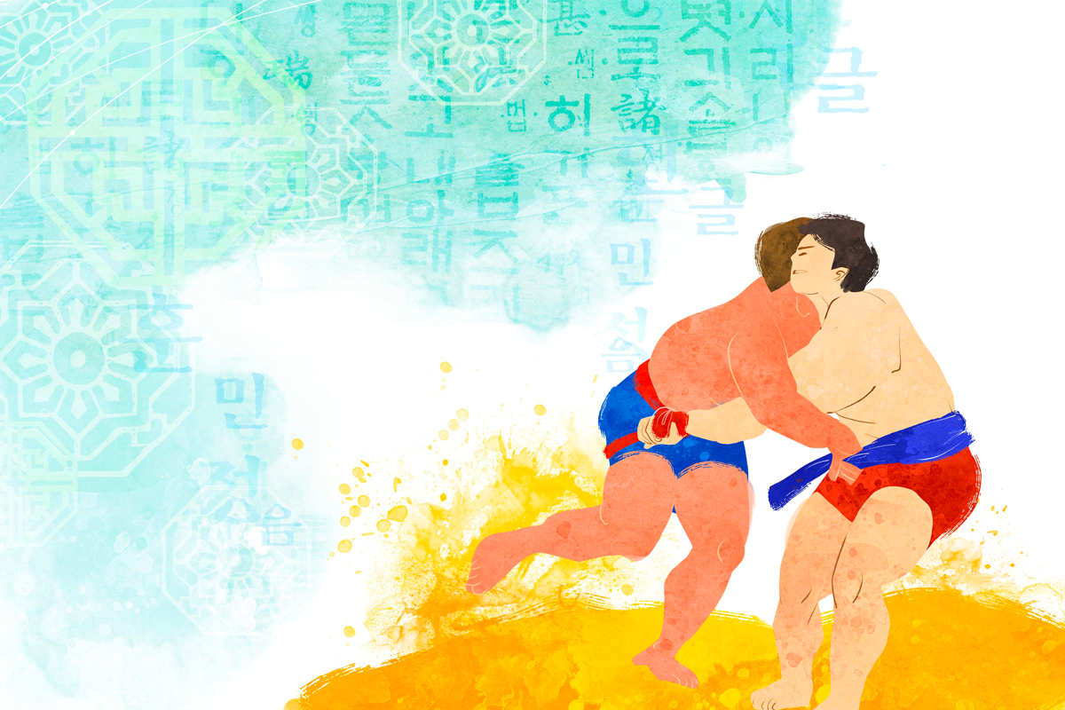 江陵端午祭活動場地，韓國文化遺產。