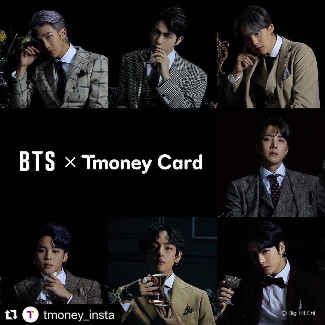 Tmoney บัตรต้องมีหากเที่ยวเกาหลี! ถ้ามีหน้าศิลปินที่ชอบอย่าง BTS อยู่บนบัตรละเป็นยังไงคะ BTS x Tmoney รุ่นใหม่เร็วๆนี้