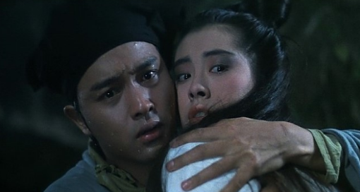 倩女幽魂電影中的羅曼蒂克鏡頭