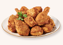 オーブンサクサクの画像。韓国のヘルシーチキンデリバリー。サクサクした歯応えのあるオーブンチキンの魅力。