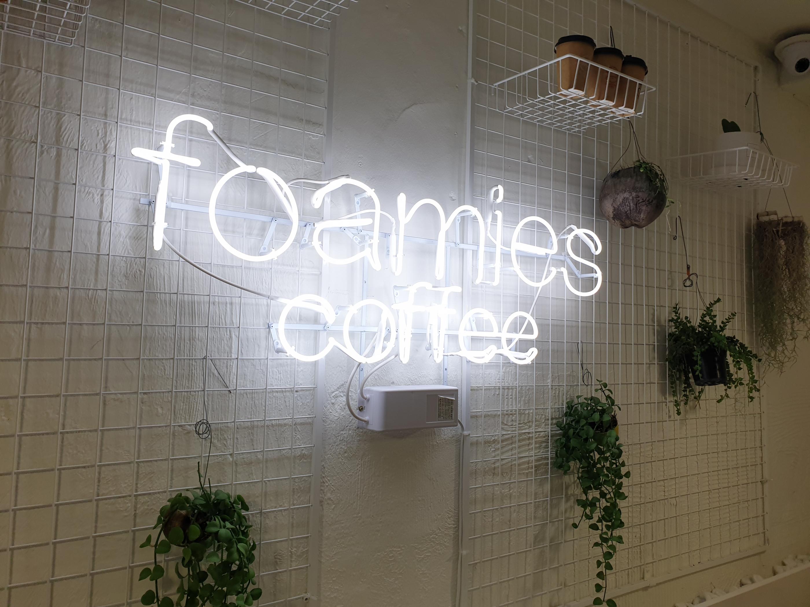 韓国旅行 ソウル旅行 韓国カフェ ソウルカフェ チュンムロカフェ 忠武路カフェ foamiescoffee