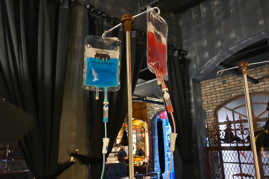 飲料選項,感受女巫廚房的獨特調製,令人聯想到魔法研究。