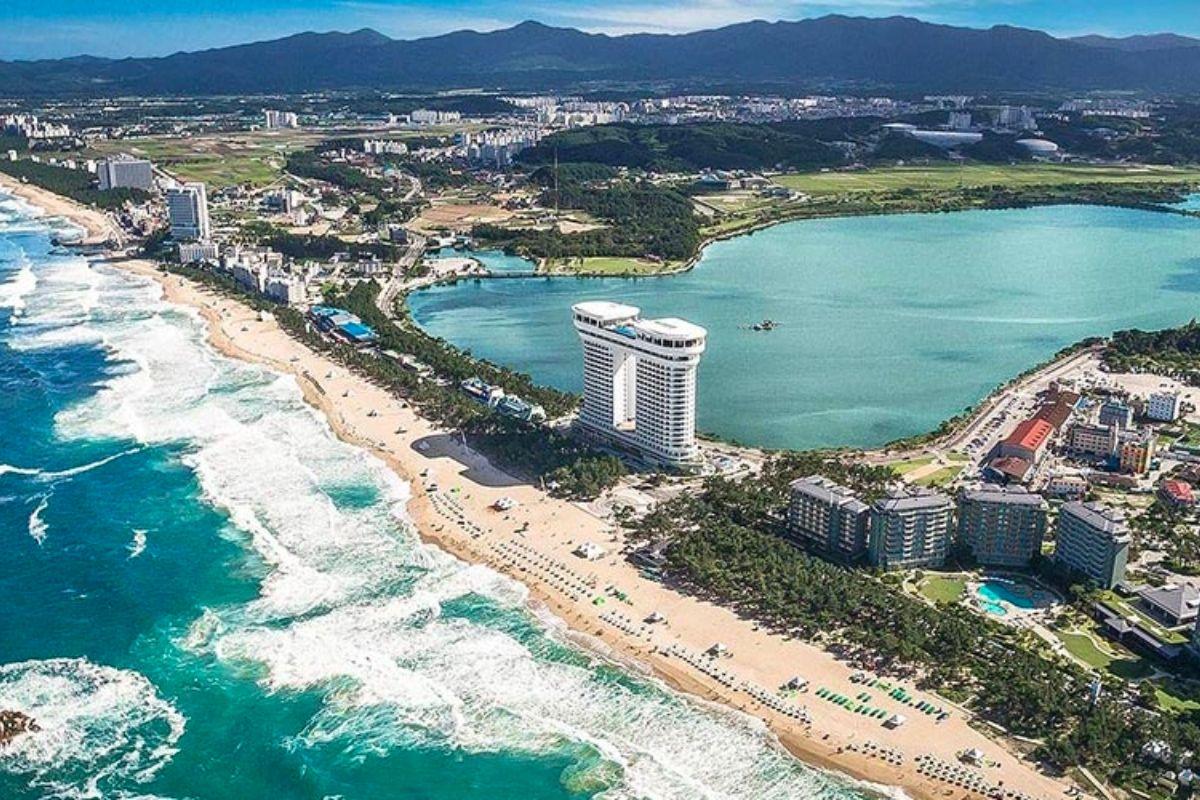 Bãi biển Gyeongpo , Các bãi biển đẹp ở Hàn Quốc nhất định nên ghé thăm 1 lần khi du lịch Hàn