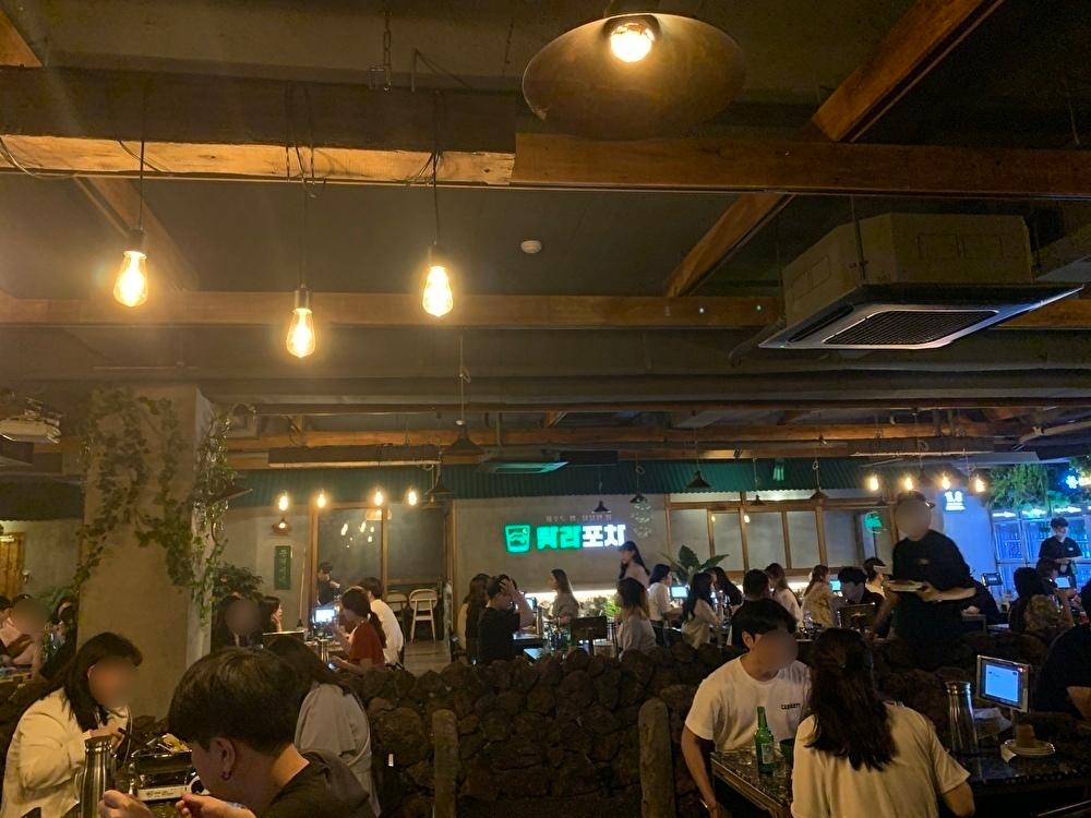 韓国居酒屋 韓国ポチャ ソウル居酒屋  シンリム 탐라포차 シンリム居酒屋 シンリムポチャ 韓国情報 チェジュ島 チェジュ島コンセプト