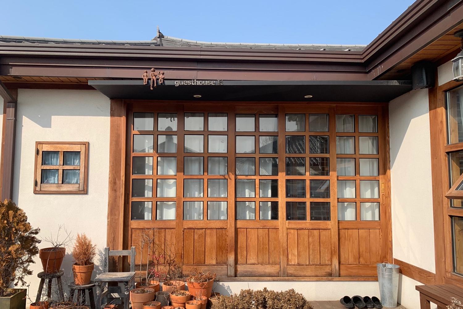 全州韓屋村中的傳統韓屋，擁有悠久的歷史和獨特的建築風格。