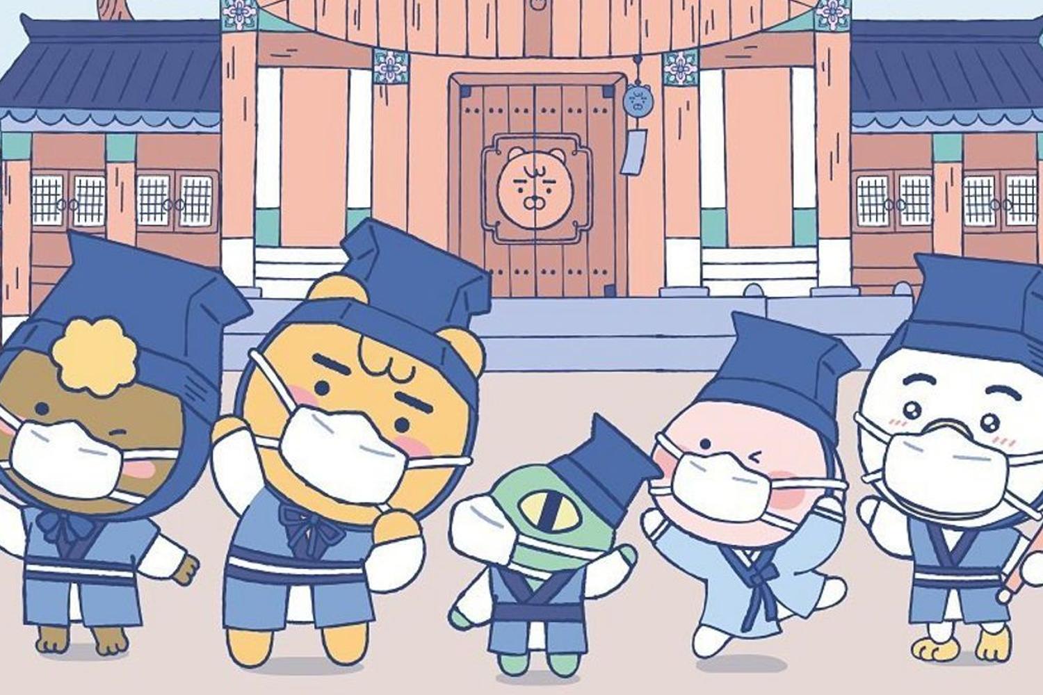 獨具韓屋風格的Kakao Friends Store，獨一無二的購物體驗。