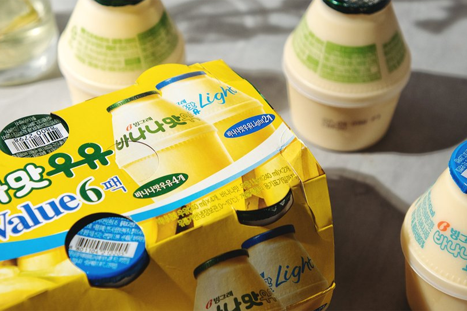 韓國必買國民香蕉奶，享受雪凍後的新鮮口感。