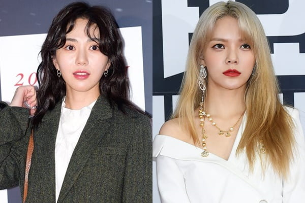 Jimin, penyanyi Korea dari AOA, di acara resmi sebelum pengunduran dirinya dari grup pada tahun 2020.