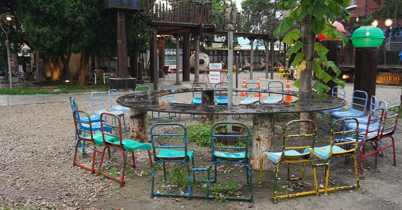 คาเฟ่ อินชอน｜ โชยางบังชิก คาเฟ่น่ารักที่ดัดแปลงจากโรงงานเก่า บนเกาะคังฮวา อินชอน！