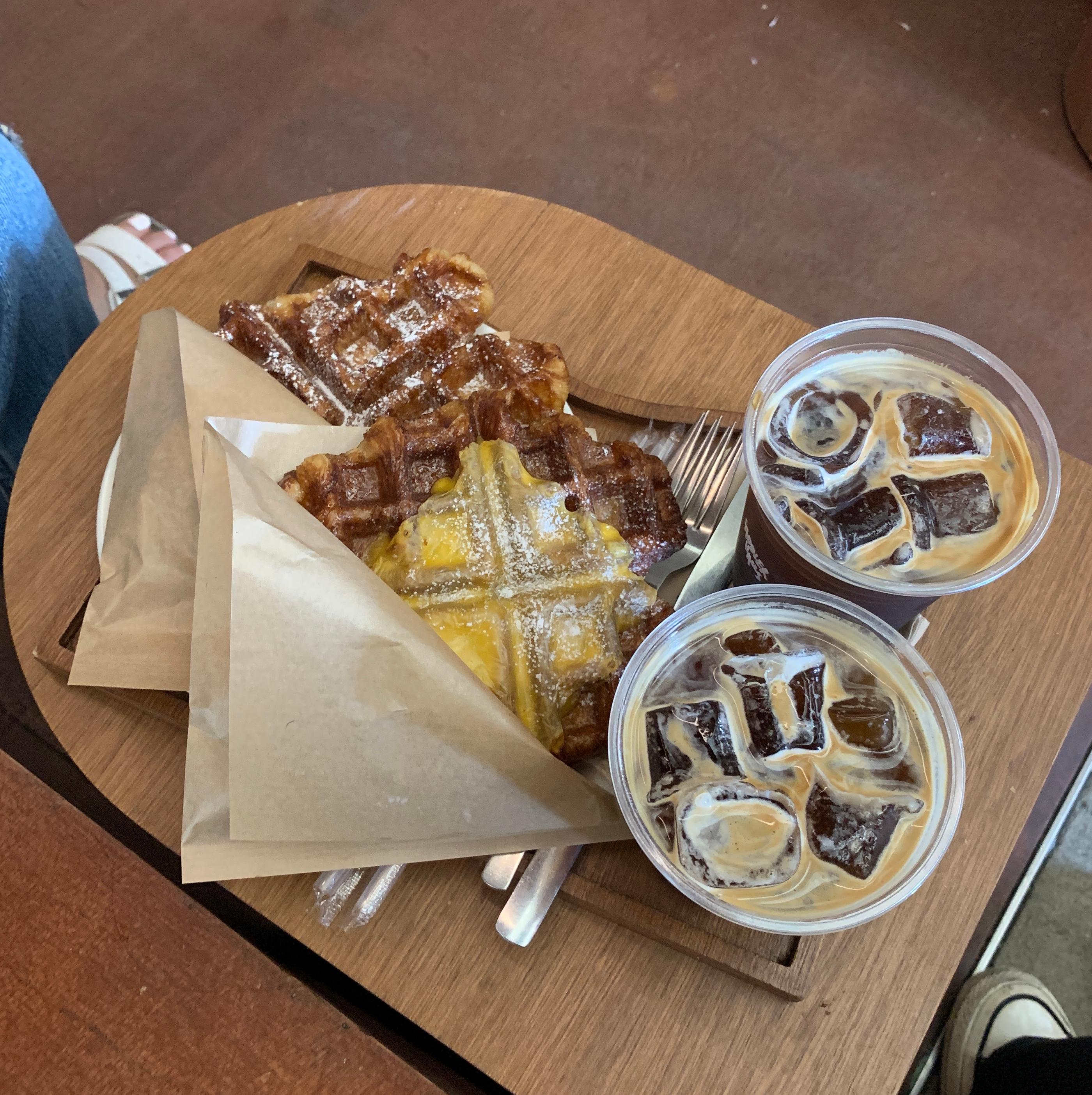 クロップル クロプル クロッフル 韓国情報 韓国旅行 韓国スイーツ 韓国カフェ ソウルカフェ ソウル旅行